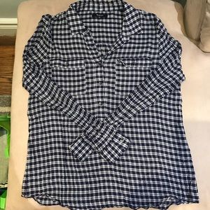 Madewell Plaid Tunic M